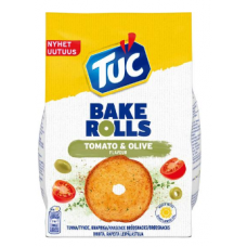 Сухарики TUC Bake Rolls Tomato Olives 150г томаты оливки Сухарики TUC Bake Rolls Tomato Olives 150г томаты оливки