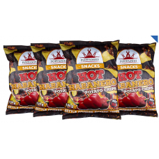 Картофельные чипсы Poppamies Hot Habanero 4 x 150 г Картофельные чипсы Poppamies Hot Habanero 4 x 150 г