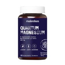 Витаминный прпарат для костей и мышц Makrobios Quantum magnesium 60шт 50г Витаминный прпарат для костей и мышц Makrobios Quantum magnesium 60шт 50г