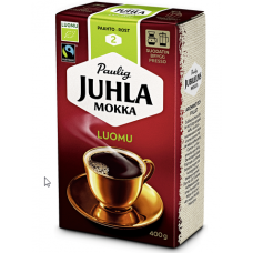 Кофе молотый Paulig Juhla Mokka Luomu 400г Кофе молотый Paulig Juhla Mokka Luomu 400г