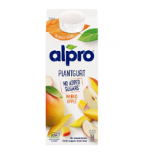 Питьевой йогурт Alpro Plantgurt Hapatettu Soijavalmiste, Mango-Omena 750г манго-яблоко без сахара Питьевой йогурт Alpro Plantgurt Hapatettu Soijavalmiste, Mango-Omena 750г манго-яблоко без сахара