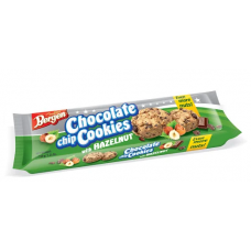 Печенье с лесным орехом Bergen Chocolate chip Cookies with Hazelnut 150г Печенье с лесным орехом Bergen Chocolate chip Cookies with Hazelnut 150г