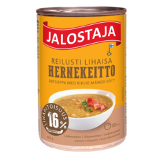 Гороховый суп с мясом Jalostaja reilusti lihaisa 435 г в ж/б Гороховый суп с мясом Jalostaja reilusti lihaisa 435 г в ж/б