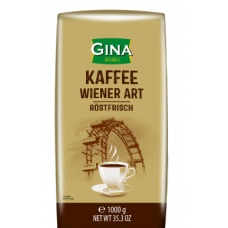 Кофе в зернах по-венски Gina Kaffee Wiener Art 1 кг Кофе в зернах по-венски Gina Kaffee Wiener Art 1 кг