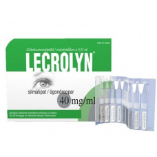 Глазные капли LECROLYN 40мг/мл 20 х 0,2 мл Глазные капли LECROLYN 40мг/мл 20 х 0,2 мл
