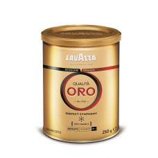 Кофе молотый Lavazza Qualita Oro 250г в банке Кофе молотый Lavazza Qualita Oro 250г в банке