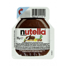 Ореховая паста Nutella 15 г с лесным орехом и какао Ореховая паста Nutella 15 г с лесным орехом и какао