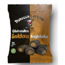 Безглютеновый шоколад с начинкой из лакрицы Porvoon Lakritsi Porvoon Lakritsi Gluteeniton Taytelakritsi Suklaa 150г Безглютеновый шоколад с начинкой из лакрицы Porvoon Lakritsi Porvoon Lakritsi Gluteeniton Taytelakritsi Suklaa 150г
