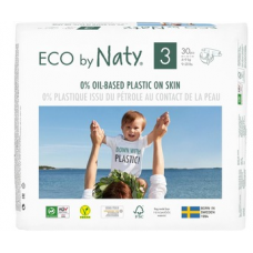 Подгузники Eco By Naty Midi №3 4-9кг 50шт Подгузники Eco By Naty Midi №3 4-9кг 50шт