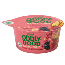 Йогурт на основе овса Valio Oddlygood 150г малина и ягода бойзена Йогурт на основе овса Valio Oddlygood 150г малина и ягода бойзена