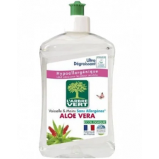 Средство для мытья посуды L'ARBRE VERT Aloe Vera 500мл Алоэ Вера Средство для мытья посуды L'ARBRE VERT Aloe Vera 500мл Алоэ Вера