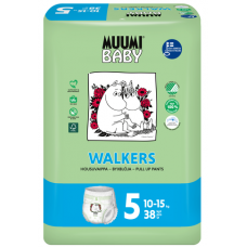 Подгузники Muumi Baby Walkers 5 38 шт 10-15 кг Подгузники Muumi Baby Walkers 5 38 шт 10-15 кг