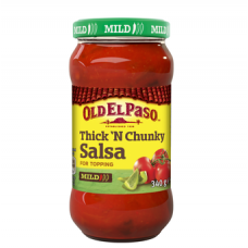 Сальса мягкая Old El Paso Thick and Chunky Salsa Mild 340г Сальса мягкая Old El Paso Thick and Chunky Salsa Mild 340г