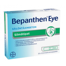 Увлажняющие глазные капли BEPANTHEN EYE 20X0,5мл в пипетках Увлажняющие глазные капли BEPANTHEN EYE 20X0,5мл в пипетках