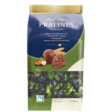 Шоколадные конфеты Maitre Troffout Pralines hazelnut & cereals 300г с фундуком и хлопьями Шоколадные конфеты Maitre Troffout Pralines hazelnut & cereals 300г с фундуком и хлопьями