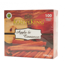 Чай в пакетиках с яблоком и корицей Kandy King 1,5г х 100 шт Чай в пакетиках с яблоком и корицей Kandy King 1,5г х 100 шт