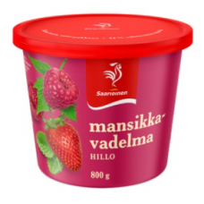 Варенье из клубники и малины Saarioinen Mansikka-vadelmahillo 800г Варенье из клубники и малины Saarioinen Mansikka-vadelmahillo 800г