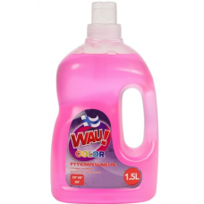 Стиральный жидкий порошок Wau Color Pyykinpesuneste 1,5л Стиральный жидкий порошок Wau Color Pyykinpesuneste 1,5л