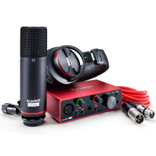 Звуковая карта Focusrite Scarlett Solo Studio 3-го поколения для USB Звуковая карта Focusrite Scarlett Solo Studio 3-го поколения для USB