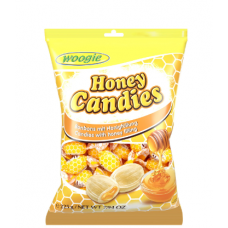 Карамель Woogie Honey Candies 250г с медом в пакете Карамель Woogie Honey Candies 250г с медом в пакете