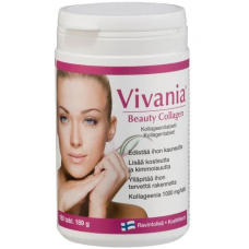 Препарат для упругой и эластичной кожи Vivania Beauty Collagen 189 г 180 таблеток Препарат для упругой и эластичной кожи Vivania Beauty Collagen 189 г 180 таблеток