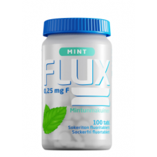 Мятные таблетки Flux Mint с фторидом для зубов 100 шт Мятные таблетки Flux Mint с фторидом для зубов 100 шт