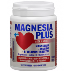 Витамины MAGNESIA PLUS магний, инулин и витамин В в таблетках 180 таб Витамины MAGNESIA PLUS магний, инулин и витамин В в таблетках 180 таб