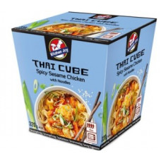 Лапша с курицей в остром соусе с кунжутом Kitchen Joy Spicy Sesame Сhicken 320г Лапша с курицей в остром соусе с кунжутом Kitchen Joy Spicy Sesame Сhicken 320г