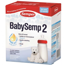 Продукт для прикорма на молочной основе с 6 месяцев Semper BabySemp2 500г порошок Продукт для прикорма на молочной основе с 6 месяцев Semper BabySemp2 500г порошок