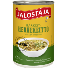 Гороховый суп для веганов Jalostaja HARKIS hernekeitto 435г в ж/б Гороховый суп для веганов Jalostaja HARKIS hernekeitto 435г в ж/б
