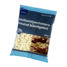 Сыр тертый Rainbow Sinihomejuustomuru 150г 28% Сыр тертый Rainbow Sinihomejuustomuru 150г 28%