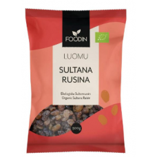 Изюм органический Foodin Sultana 300г в пакете Изюм органический Foodin Sultana 300г в пакете