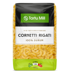 Макароны TARTU MILL Cornetti из твердых сортов пшеницы 500 г Макароны TARTU MILL Cornetti из твердых сортов пшеницы 500 г