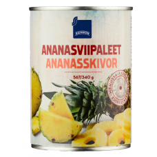 Дольки ананаса Rainbow в ананасовом соке 567/340 г Дольки ананаса Rainbow в ананасовом соке 567/340 г