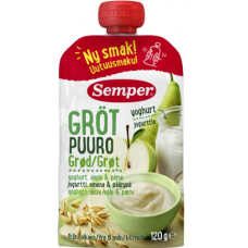 Готовая каша Semper Puuro Jogurtti Omena & Paaryna 120 гр с 6 месяцев йогурт, яблоко и груша Готовая каша Semper Puuro Jogurtti Omena & Paaryna 120 гр с 6 месяцев йогурт, яблоко и груша