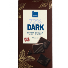 Темный шоколад Rainbow Dark 72% 100г Темный шоколад Rainbow Dark 72% 100г