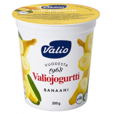 Йогурт без лактозы Valiogurtti 200 г банан Йогурт без лактозы Valiogurtti 200 г банан