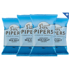 Картофельные чипсы с морской солью Pipers Anglesey Sea Salt 4 х 150 г Картофельные чипсы с морской солью Pipers Anglesey Sea Salt 4 х 150 г