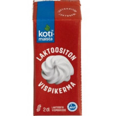 Сливки для взбивания Kotimaista Vispikerma laktoositon 200мл без лактозы Сливки для взбивания Kotimaista Vispikerma laktoositon 200мл без лактозы