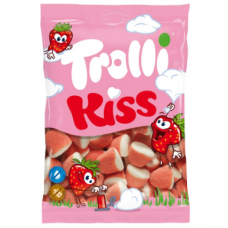 Жевательные конфеты Trolli Kiss 200г со вкусом клубники Жевательные конфеты Trolli Kiss 200г со вкусом клубники
