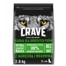 Сухой корм CRAVE премиум класса для собак с ягненком 2,8 кг Сухой корм CRAVE премиум класса для собак с ягненком 2,8 кг