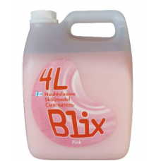 Кондиционер для белья Blix Softener 4л в канистре розовый Кондиционер для белья Blix Softener 4л в канистре розовый