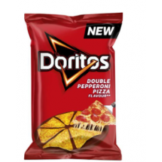 Чипсы кукурузные Doritos Double Pepperoni двойная пицца пепперони со вкусом Начо 170г Чипсы кукурузные Doritos Double Pepperoni двойная пицца пепперони со вкусом Начо 170г