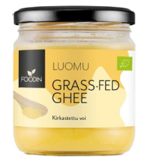 Органическое топленое масло Foodin Grass-fed Ghee 300г в стекле Органическое топленое масло Foodin Grass-fed Ghee 300г в стекле