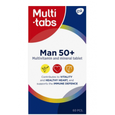 Витамины для мужчин Multi-tabs Man 50+ 60 шт Витамины для мужчин Multi-tabs Man 50+ 60 шт