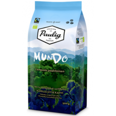 Кофе в зернах Paulig Mundo Fair trade 500 г органический Кофе в зернах Paulig Mundo Fair trade 500 г органический