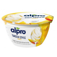 Соевый йогурт Alpro Greek Style 150г манго Соевый йогурт Alpro Greek Style 150г манго