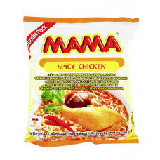 Лапша с пикантным куриным вкусом Mama Spicy Chicken 90г Лапша с пикантным куриным вкусом Mama Spicy Chicken 90г