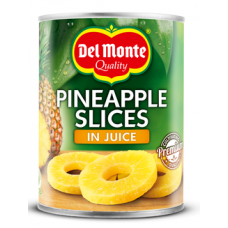 Кольца ананаса в собственном соку Del Monte Pineapple Slices in Juice 560г Кольца ананаса в собственном соку Del Monte Pineapple Slices in Juice 560г