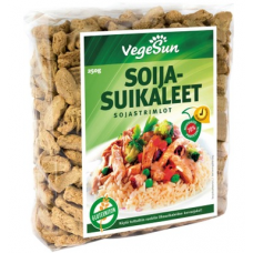 Соевые полоски Vegesun Soijasuikaleet 250 г Соевые полоски Vegesun Soijasuikaleet 250 г